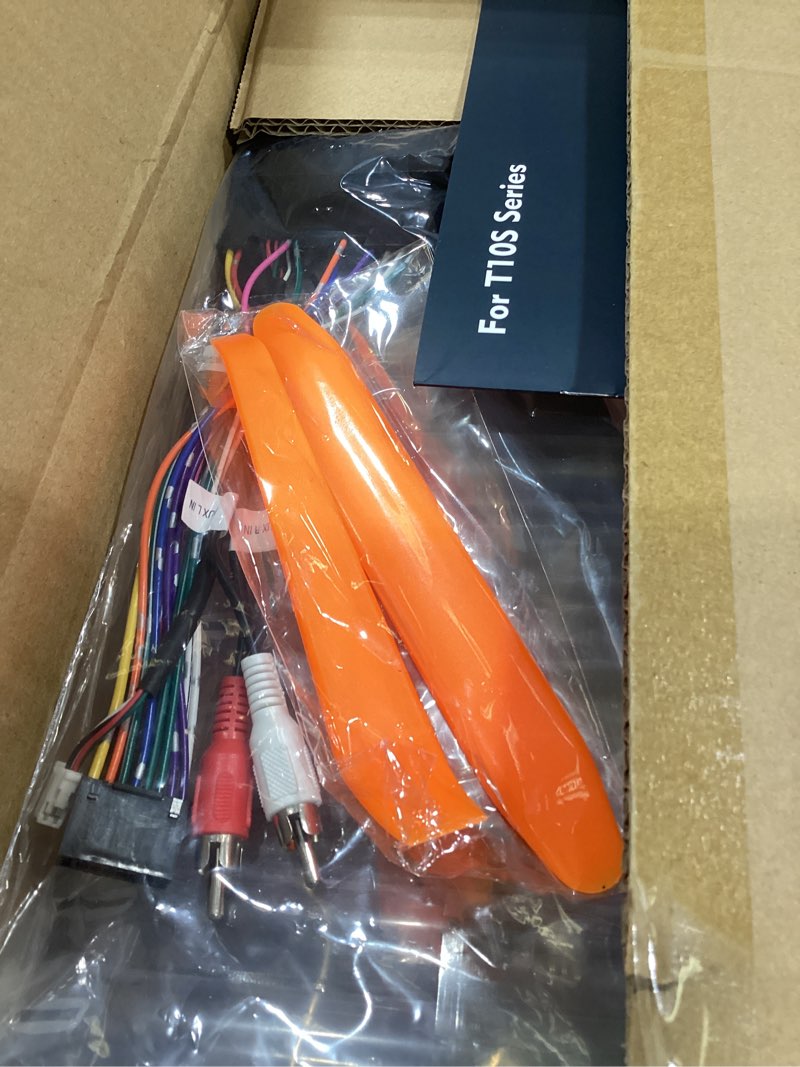 Condition photo showing As Is for 2+64g android 14 double din car stereo for kia optima k5 2011-2015 with 9 inch touchscreen, wireless carplay/android auto, gps, bluetooth, fm/aux-in, steering wheel controls, backup camera