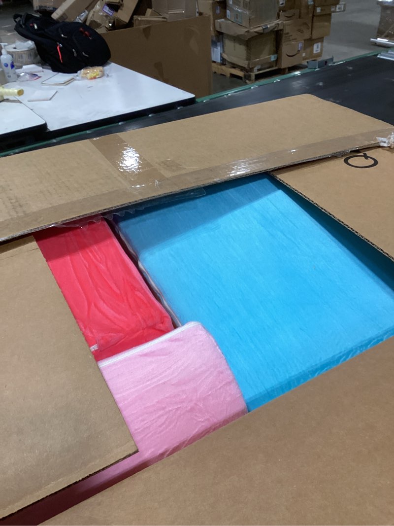 Condition photo showing Good Condition for 8 Piece Toddler Climbing Blocks?Soft Play Climbing Toys Indoor for Toddlers Ideal Crawling and Exploration Play Set for Baby Gym/Toddler Playground (Rainbow Color, 8pcs) 8pcs Rainbow Color