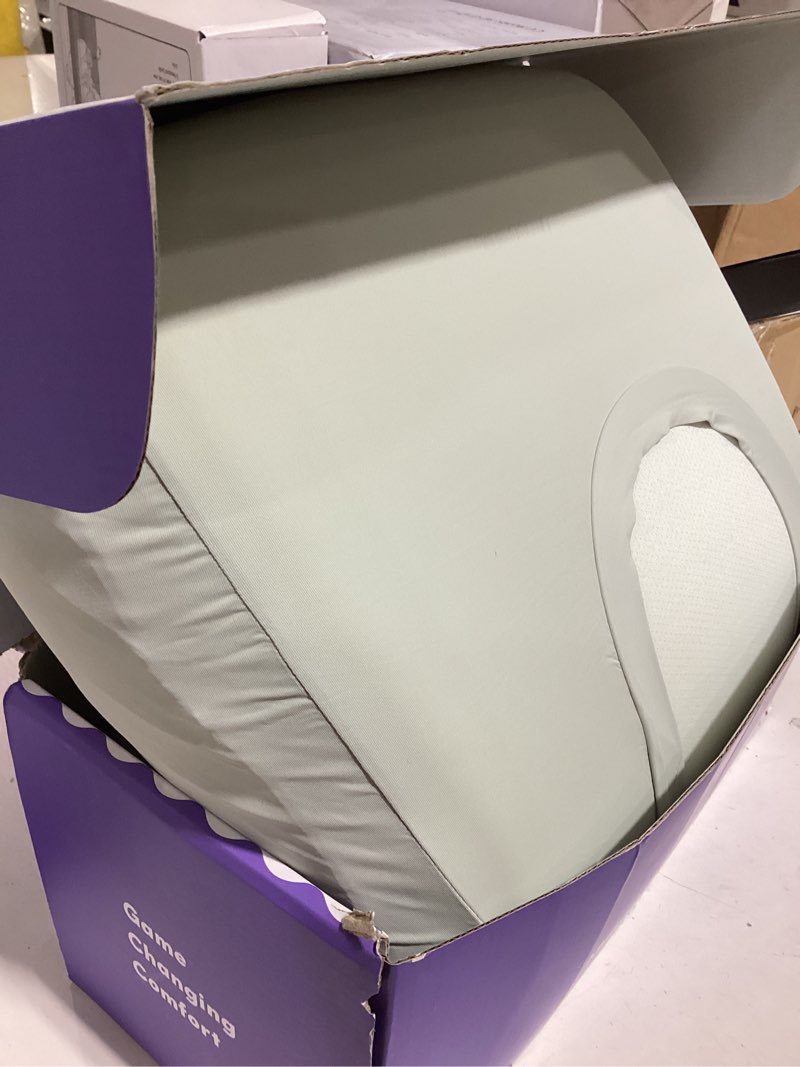 Condition photo showing Good Condition for C CUSHION LAB Deep Sleep Pillow, Patented Ergonomic Contour Design for Side & Back Sleepers, Orthopedic Cervical Shape Gently Cradles Head & Provides Neck Support & Shoulder Pain Relief - Calm Grey