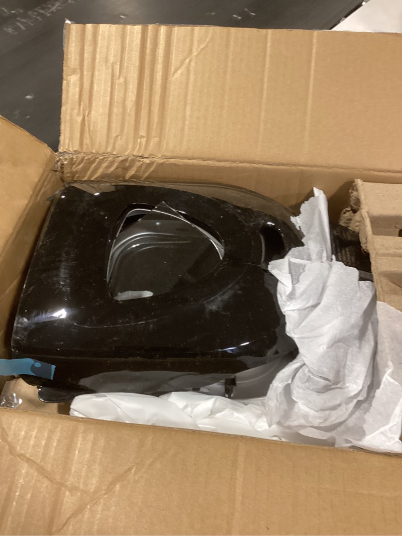 Condition photo showing As Is for Elite Gourmet Programmable Bread Maker, 2 lb Loaf, 3 Sizes, 19 Presets incl. Gluten-Free, Dough & Jam, Delay Timer, Black