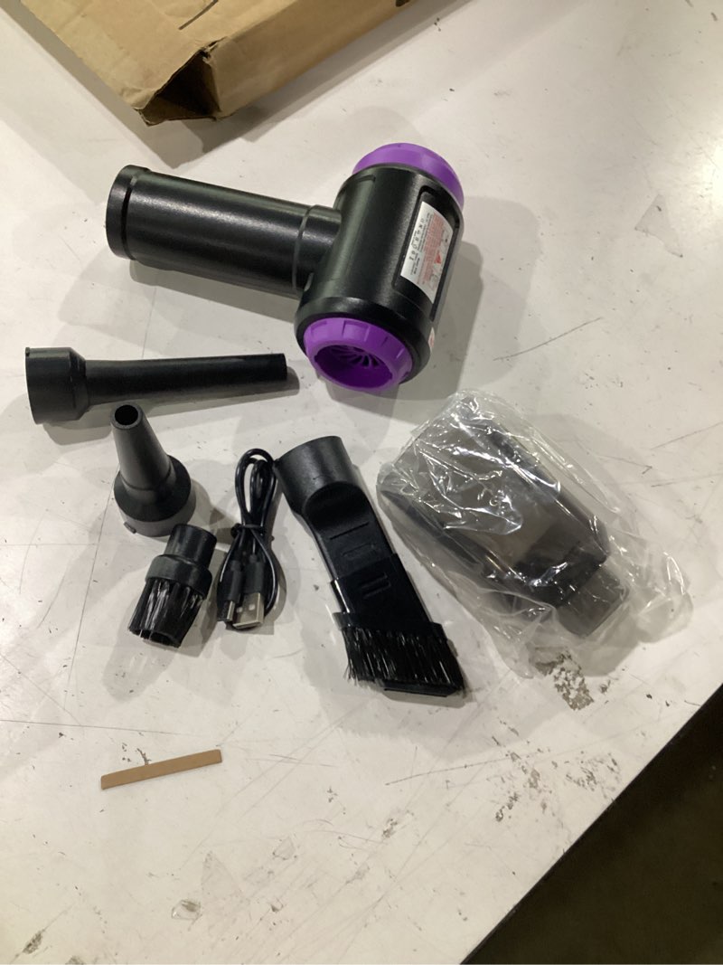 Condition photo showing Good Condition for meudeen 14500 pa computer vacuum cleaner mini & 110000rpm compressed air duster for keyboard cleaning cordless canned air powerful energy efficient