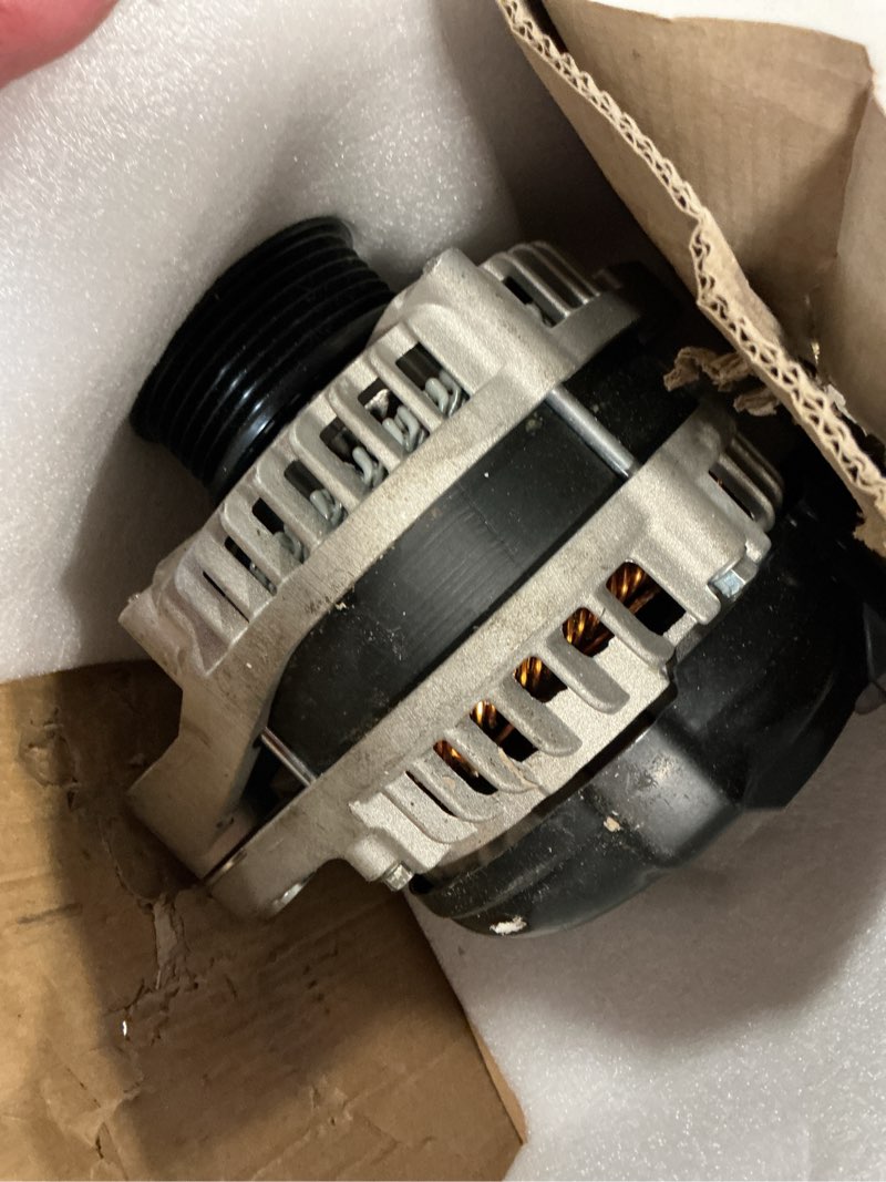 Condition photo showing As Is for alternator compatible with 2011-2013 odyssey 2012-2015 pilot 3.5l v6 replace for: 31100-rv0-a01 9764219-124 104210-1240 11573n