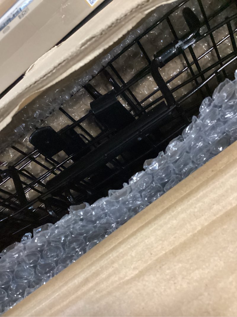Condition photo showing As Is for humane way folding 50 inch live humane animal trap - safe traps for all animals - dogs, raccoons, cats, groundhogs, opossums, coyote, bobcat - 50"x20"x26" 50 inch folding