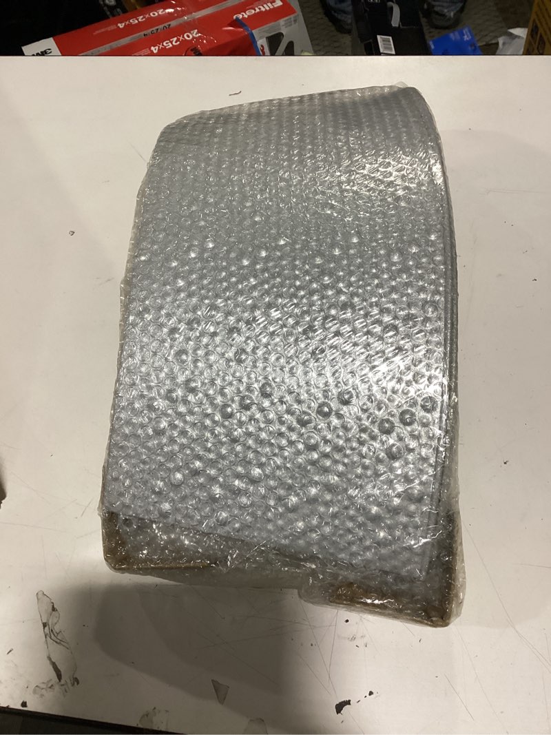 Condition photo showing New/Like New for sweetcrispy 26inch metal christmas tree collar, 4-panel base cover for 7.5ft artificial trees, sliver sliver 26in