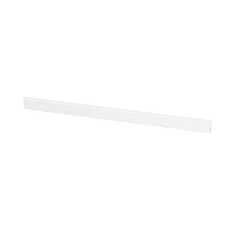 project source 2.37-in h x 37-in l white cultured marble bathroom backsplash