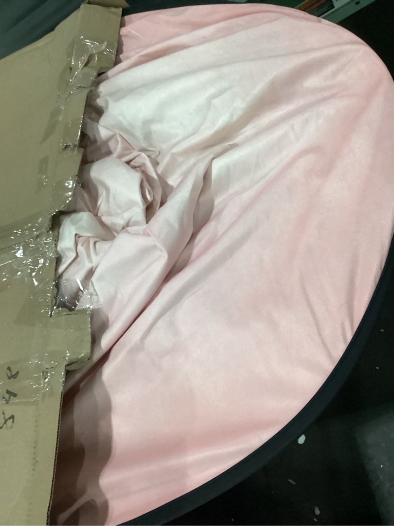 Condition photo showing Good Condition for kate 5x6.5ft(1.5x2m) collapsible backdrop pink blue texture pop up backgrounds collapsible photography photoshoot prop