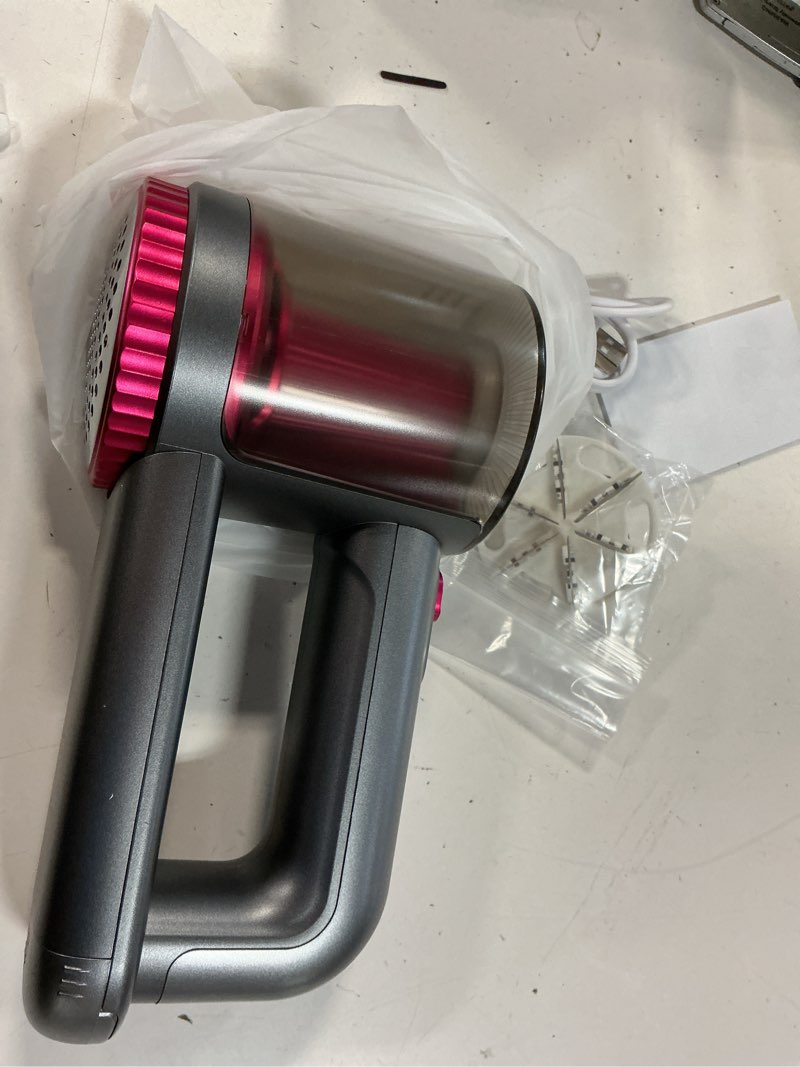 Condition photo showing Good Condition for drflash 2-in-1 fabric shaver rechargeable - 3 speeds lint remover with digital led display & type-c fast charging port, electric sweater defuzzer for clothes, furniture, couch, blanket