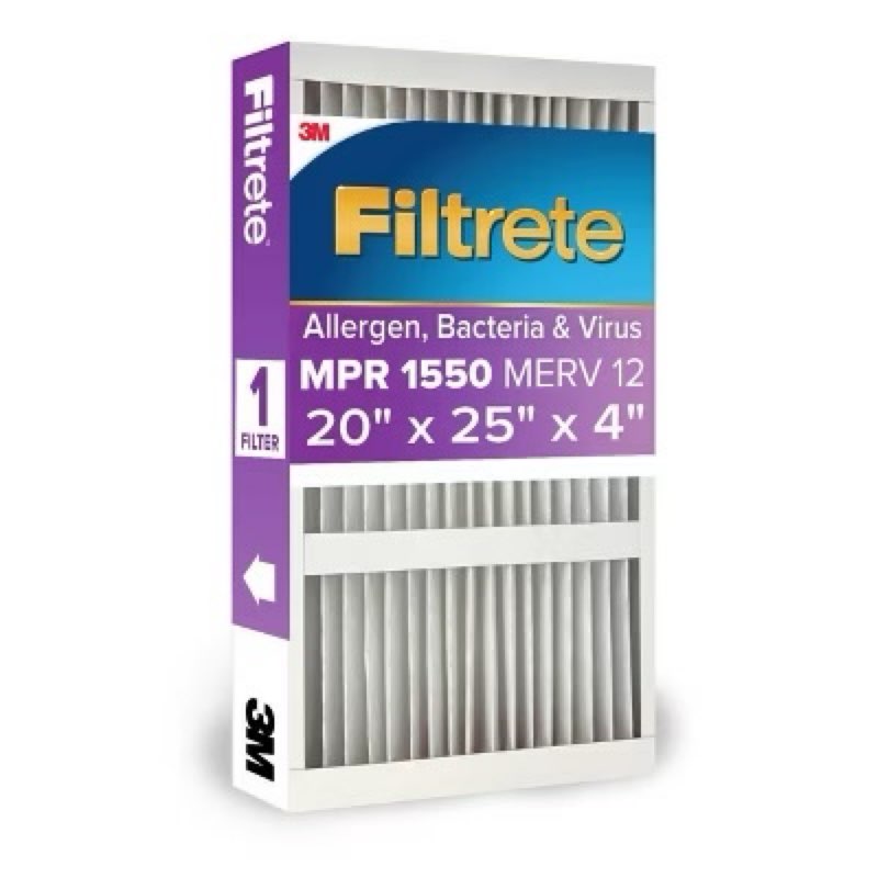 filtrete 20x25x5 air filter