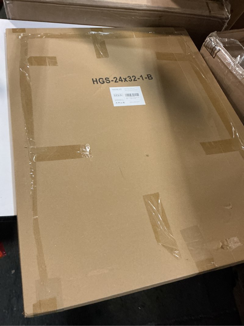 Condition photo showing New/Like New for SESEAT 24x32 Picture Frame Black, Wall Hanging Poster Frames, Display Pictures 24 x 32 without Mat, 1 Pack Black 24x32