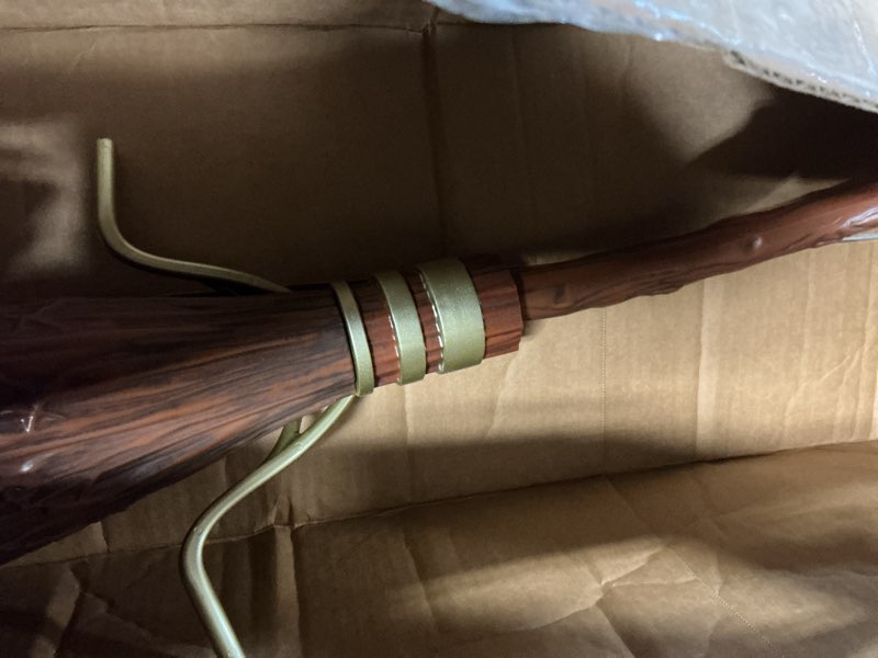 Condition photo showing As Is for disguise harry potter nimbus 2000 quidditch broomstick life size costume accessory
