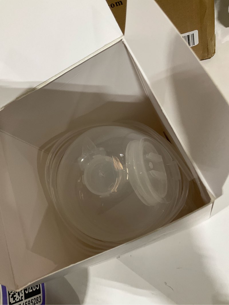 Condition photo showing New/Like New for 2 Pack CaraCups Wearable Milk Collection Sets and 10pcs Flange Inserts 13/15/17/19/21 * 2pc for Spectra S1 S2 9 Plus and SG, Fit for Spectra/Medela/Lansinoh 24mm Wearable Breast Pump Collection Cup 2sets*Overall+10pcs*Flange Inserts