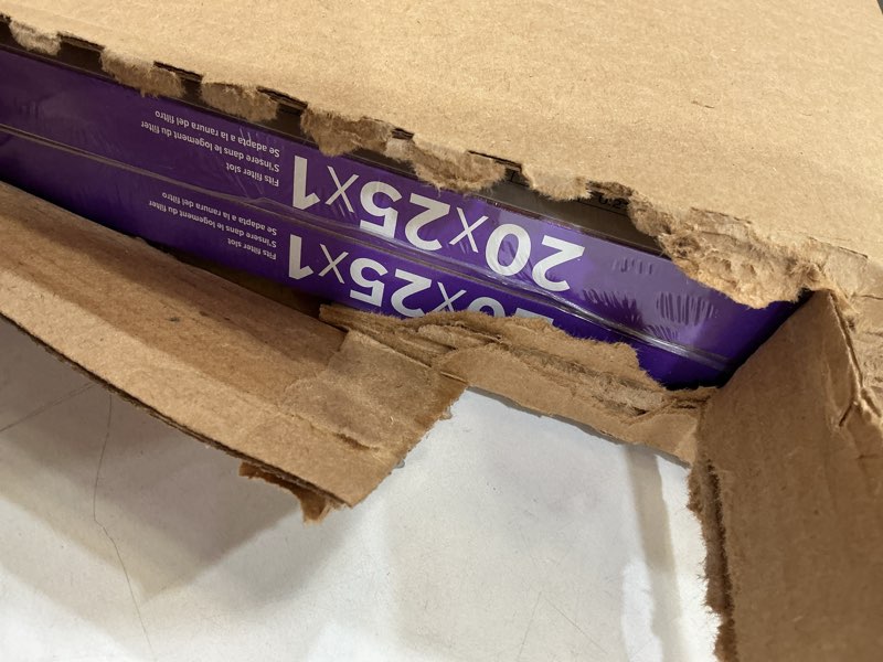 Condition photo showing Good Condition for filterbuy 20x25x1 air filter merv 11 pet & allergy defense (4-pack) | electrostatic pleated hvac ac furnace filters replacement, made in usa (actual size: 19.50 x 24.50 x 0.75)