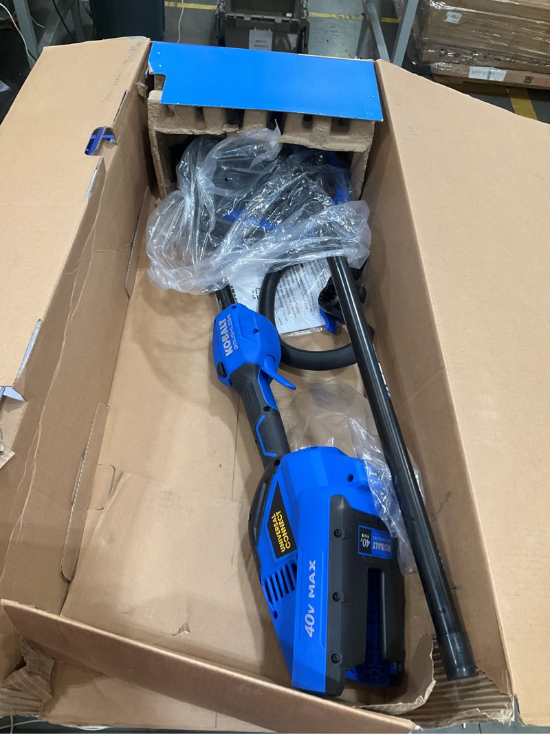 Condition photo showing Good Condition for kobalt 40-volt 40-volt 9-in handheld attachment capable battery lawn edger