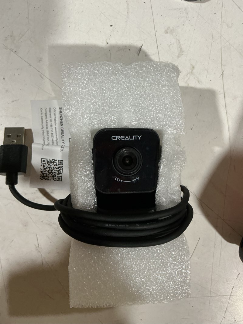 Condition photo showing As Is for creality official nebula camera, 3d printer real-time monitoring, night vision camera and time-lapse video for sonic pad/nebula pad/ender 3 v3 ke/ender 3 v3/v3 plus/ender 5 max/cr 10 se/halot mage pro