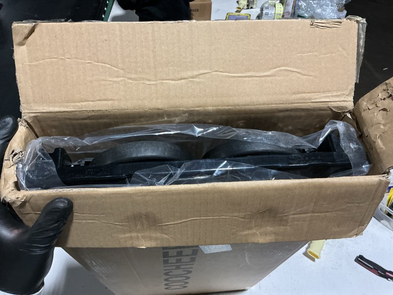 Condition photo showing Good Condition for 3-in-1 Convertible Heavy Duty Folding Hand Truck Dolly, 600LB Capacity with Rubber& Wheels Telescoping Handles, Portable Collapsible Cart for Warehouse, Supermarket, Office (Black) 600LBS-Black Black