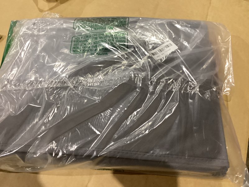 Condition photo showing New/Like New for Lifewit Shoe Storage Organizer for Closet, Fabric Large Shoe Box Storage Containers with Clear Cover, Foldable Bins for Boots Heels Sneakers Fits 24-32 Pairs (Each 12-16 Pairs) 2 Pack Gray Gray 2