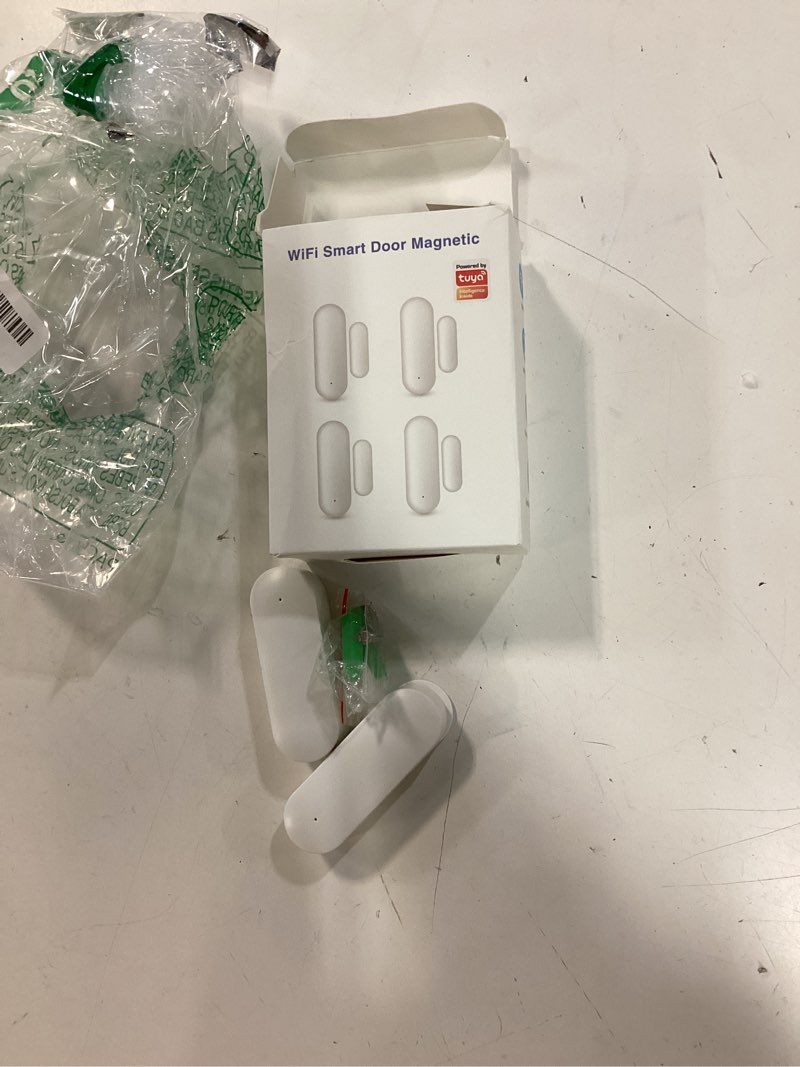 Condition photo showing Good Condition for wifi door/window sensor: smart contact sensor with app alerts, door/window open detector compatible with alexa/google assistant, entry detector for home security & automation (3pack)