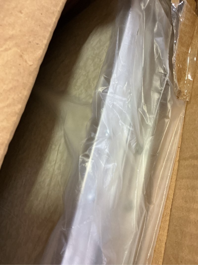 Condition photo showing Good Condition for Folding Camp Table Small, 24''L x16''W with Adjustable Height Legs, Indoor Outdoor Lightweight Portable Aluminum Dining Table for Picnic Camping 2-Feet?2 Heights 10"/19"? White 24"L x 16"W x 24"H