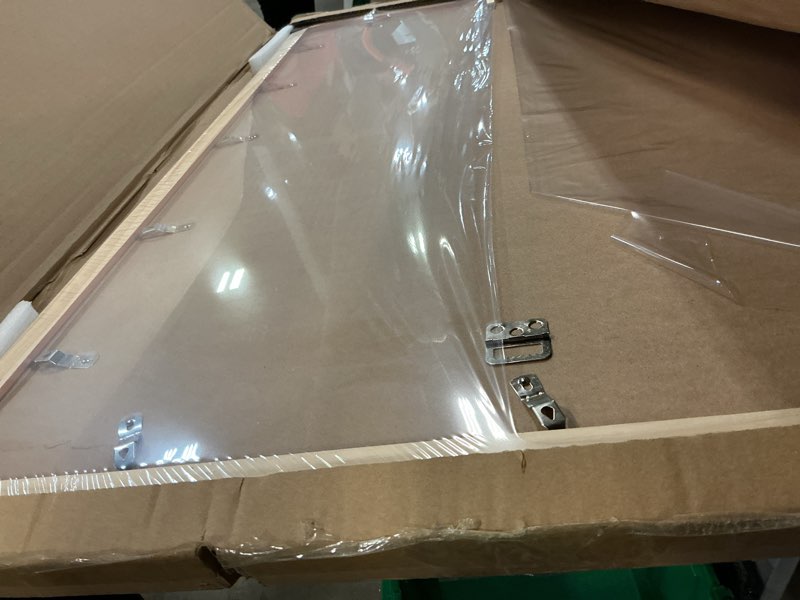 Condition photo showing Good Condition for moudamion wood 24x36 poster frame, rustic natural 36x24in woodgrain picture photo frame, modern beige 24 x 36inch gallery wall frame with hd plexiglass, horizontal vertical wall mounting display 1pcs woodgrain 24x36