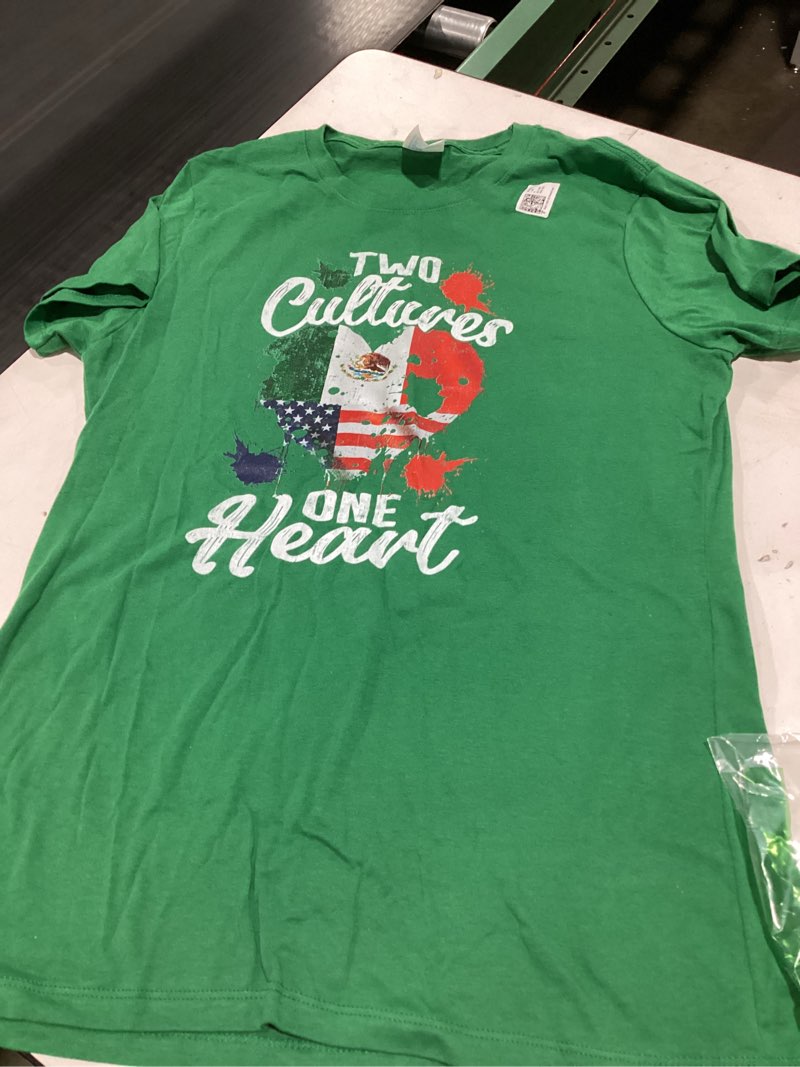 Mexican American Us Usa Mexico America Mexican American T-Shirt (Size S)