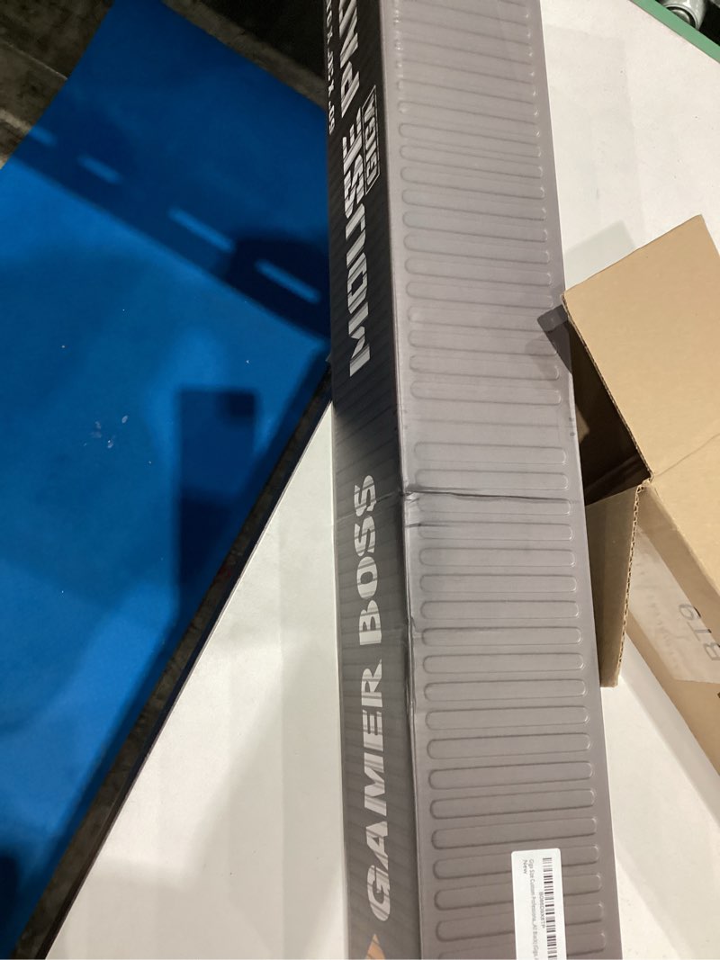 Condition photo showing New/Like New for giga size gaming mouse pad - anti slip rubber base - stitched edges - large desk mat - 60" x 30" x 0.16" (giga, all black/no logo)