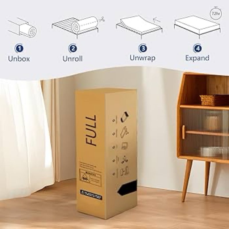 Similar not exactly (((((Foam and Spring Hybrid Mattress, Mattress in a Box, Medium Support, CertiPUR-US Certified Foam & Steel Coils, Durable Design, Guest and Youth Bedroom, Eco-Friendly Packaging