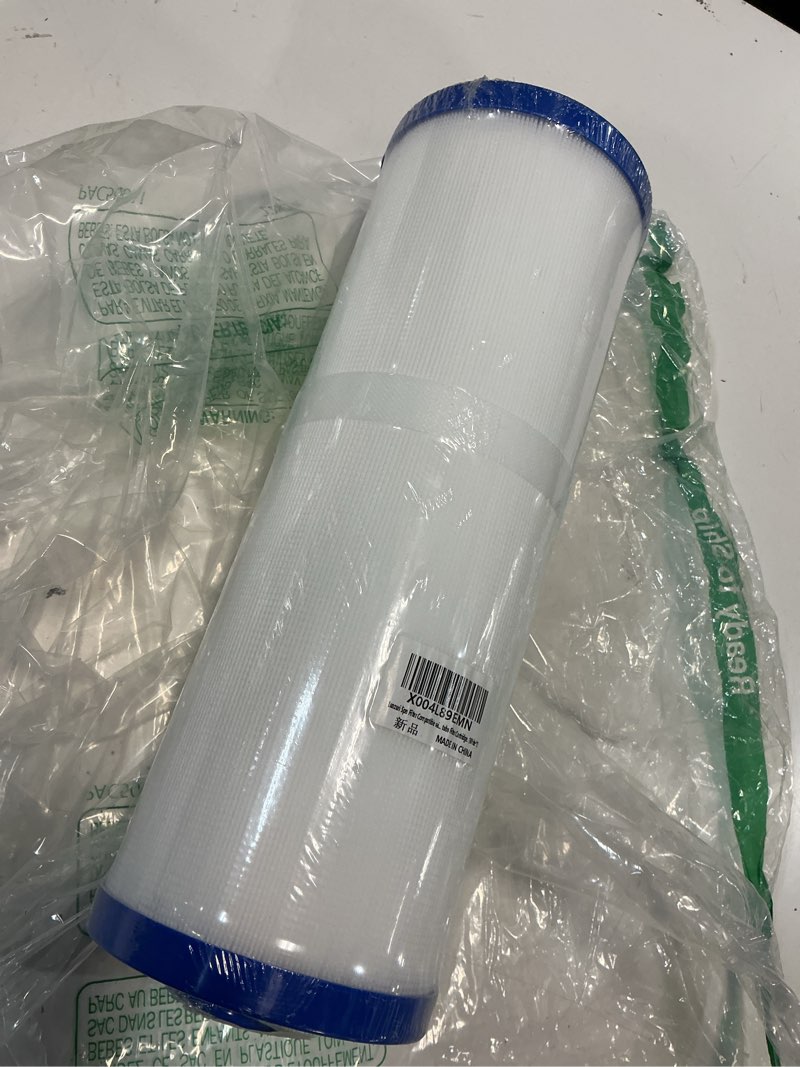 Condition photo showing Good Condition for 1 pack pool filter compatible with cx900re, c900, pa90, c-8409, fc-1292 | replacement for pool filter pro clean 100, pxc95, 25230-0095s,filter cartridge - 90 sq.ft. white*1