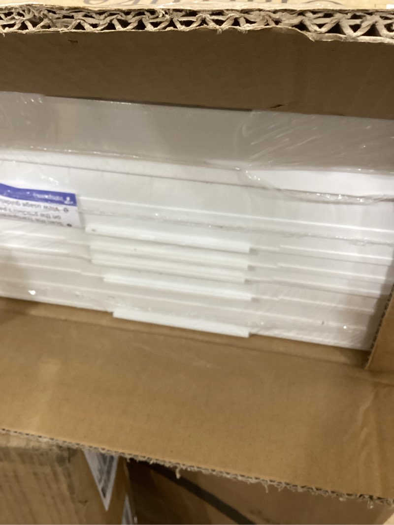 Condition photo showing Good Condition for OlarHike 97QT Stackable Storage Bins with Lids - Folding Storage Box with Doors and Wheels, Collapsible Plastic Storage Drawers for Closets, 3 Pack Cubes, Christmas Gifts for Family 97QT 3Pack