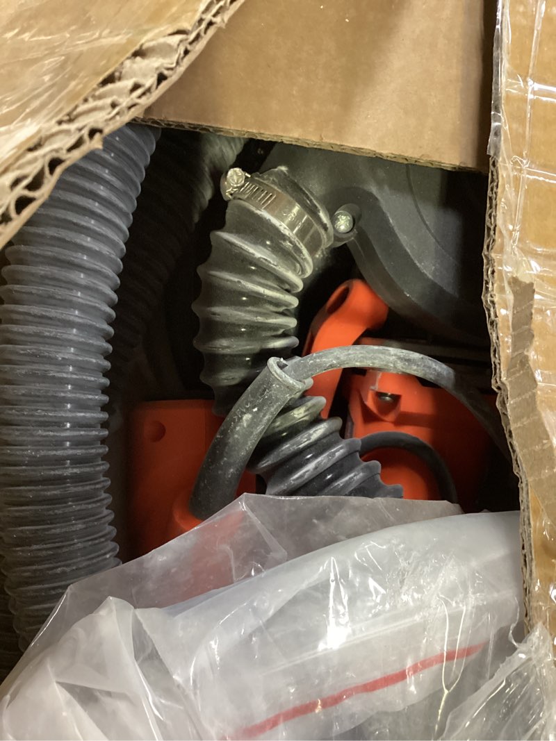 Condition photo showing As Is for drywall sander, 1000w popcorn ceiling removal tool, automatic drywall sander with vacuum dust collection, led light, 6 variable speed 800-2200rpm, foldable & extendable handle,15pcs sanding discs