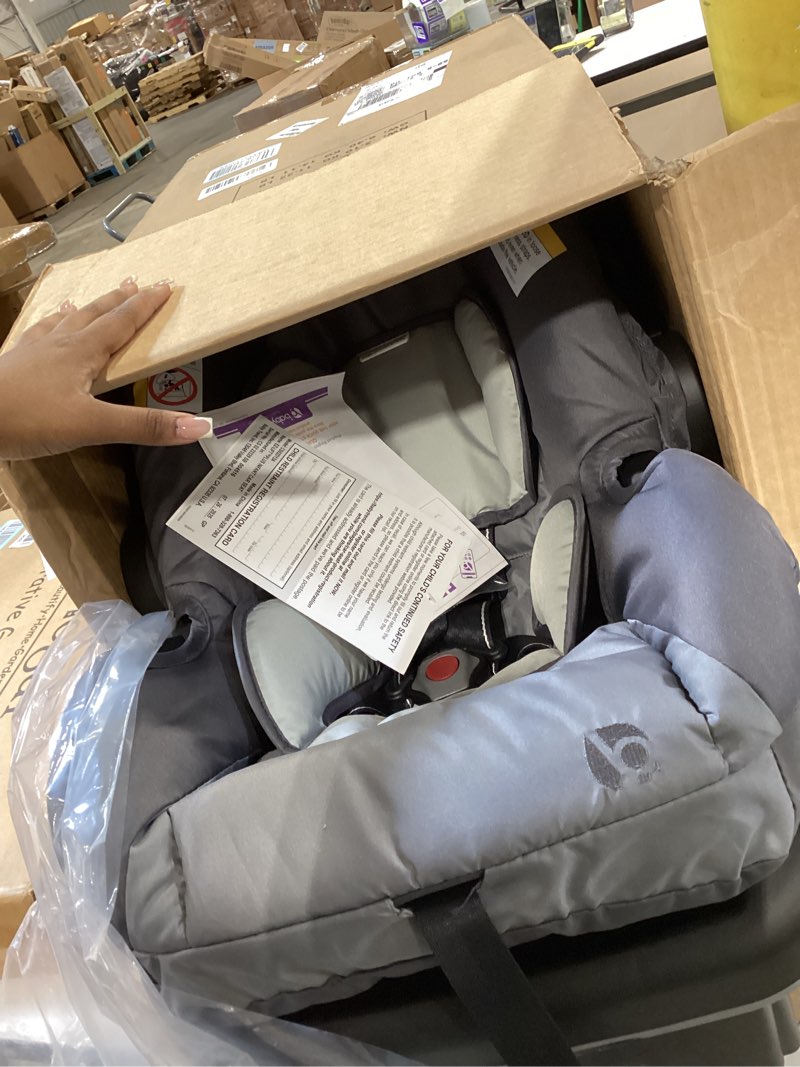 Condition photo showing Good Condition for baby trend ez-lift™ plus infant car seat, ultra grey – newborn comfort padding, lightweight carry build, adjustable harness system