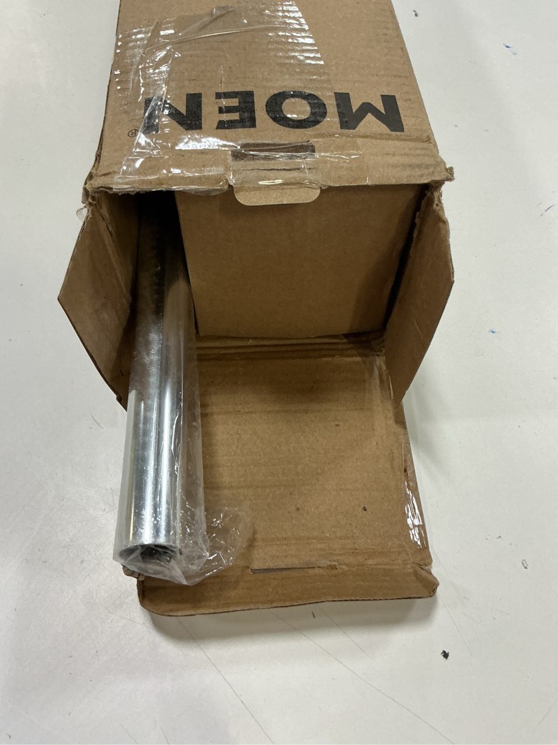 Condition photo showing New/Like New for moen bp6918ch madison 18-inch towel bar, chrome 18 inch chrome