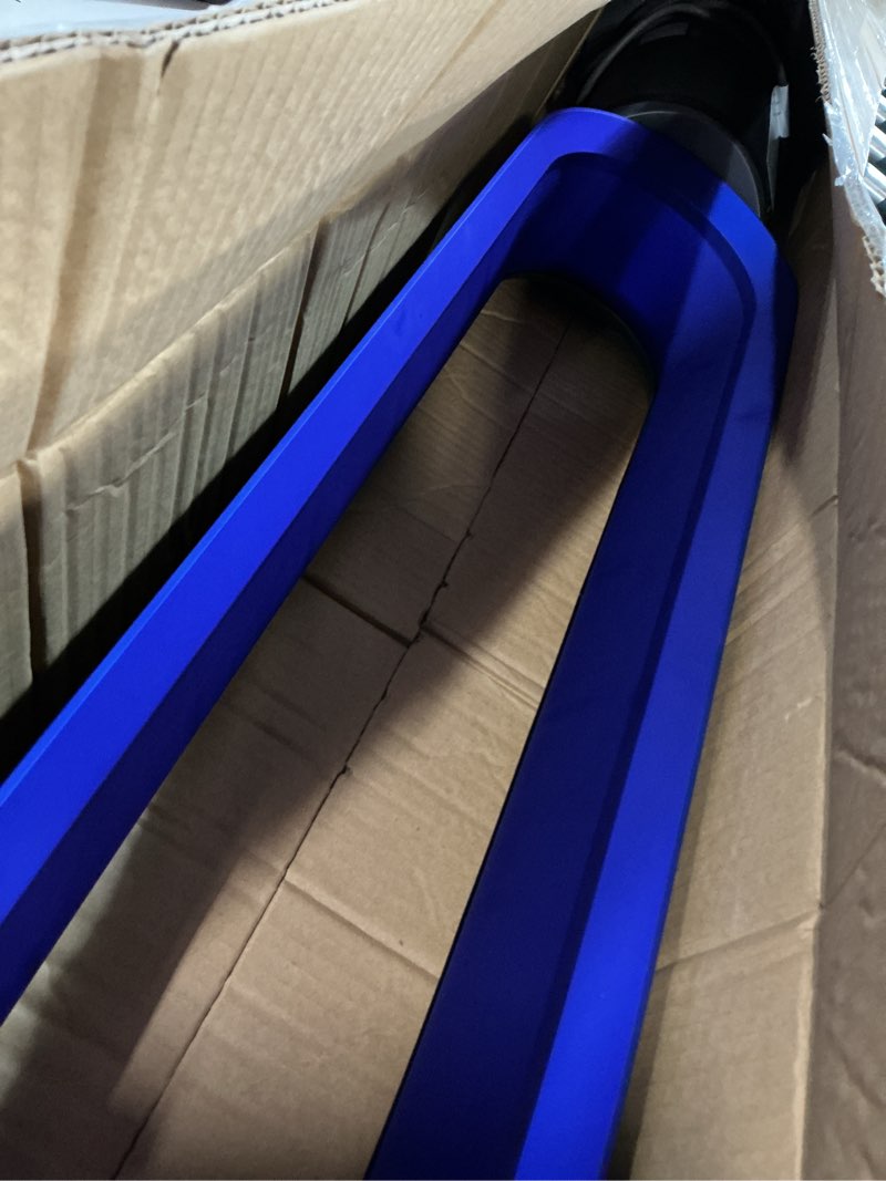 Condition photo showing As Is for Dyson Cool AM07 Air Multiplier Bladeless Tower Fan, 70° oscillation, 10 levels (Iron/Blue)