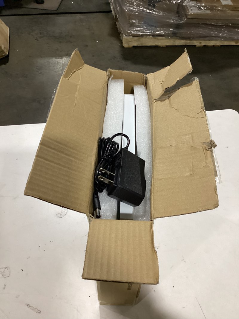 Condition photo showing As Is for LED Vanity Mirror with Lights, Makeup Mirror with 3 Color Modes, Smart Touch Control, 360° Rotation for Desk,13.2" L x 11.2" W 13.2"L x 11.2"W