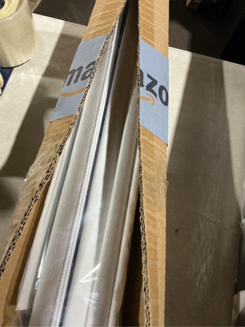 Condition photo showing Good Condition for arlo blinds faux wood blinds with crown valance  widthheight, white, cordless window blinds & shades - blinds for indoor windows, faux wooden blinds for home, window shades