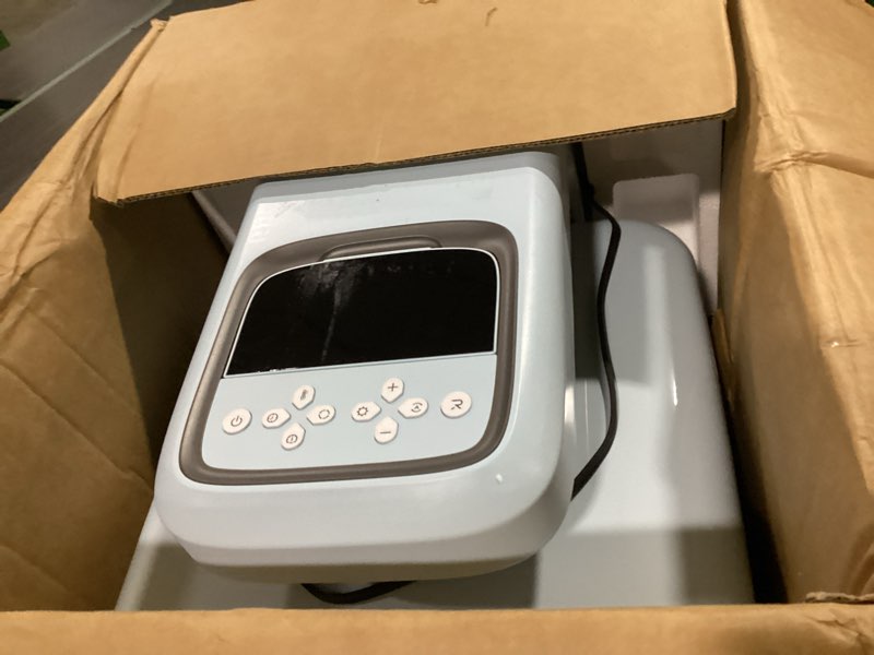 Condition photo showing As Is for htvront auto heat press 2 - heat press machine for t shirts with adjustable pressure & higher heating height, heats up fast & evenly heat press 15x15 for htv, sublimation, heat transfer projects bubble blue