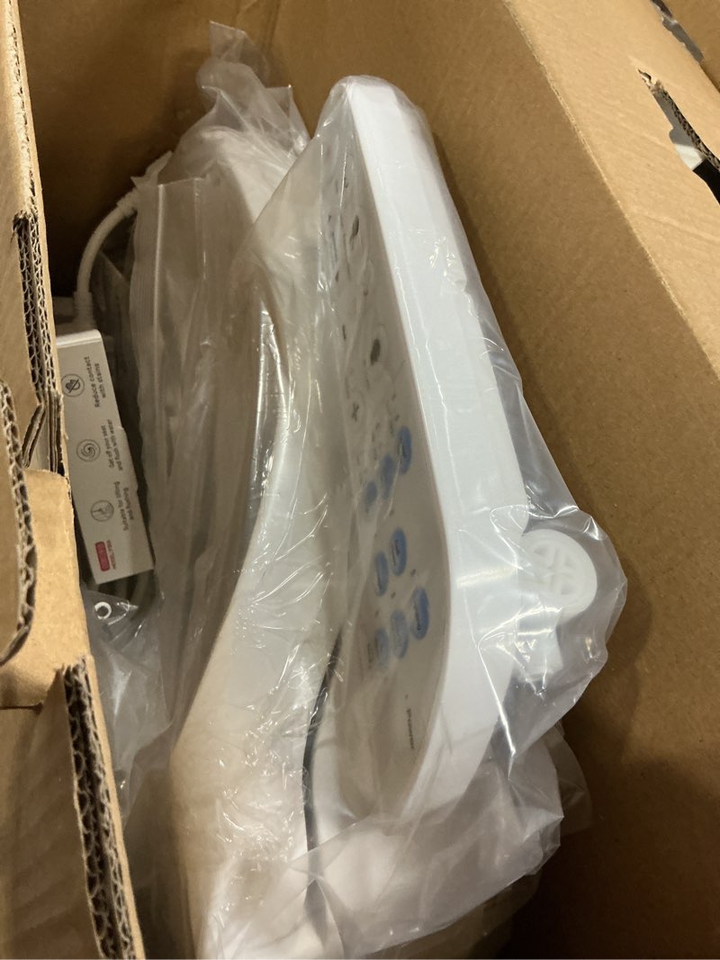 Condition photo showing New/Like New for kerde electric bidet toilet seat,bidets for existing toilets,rlongated,one-click intelligent operation, warm water cleaning,slow close,seat cushion keep constant temperature in winter (armrest)