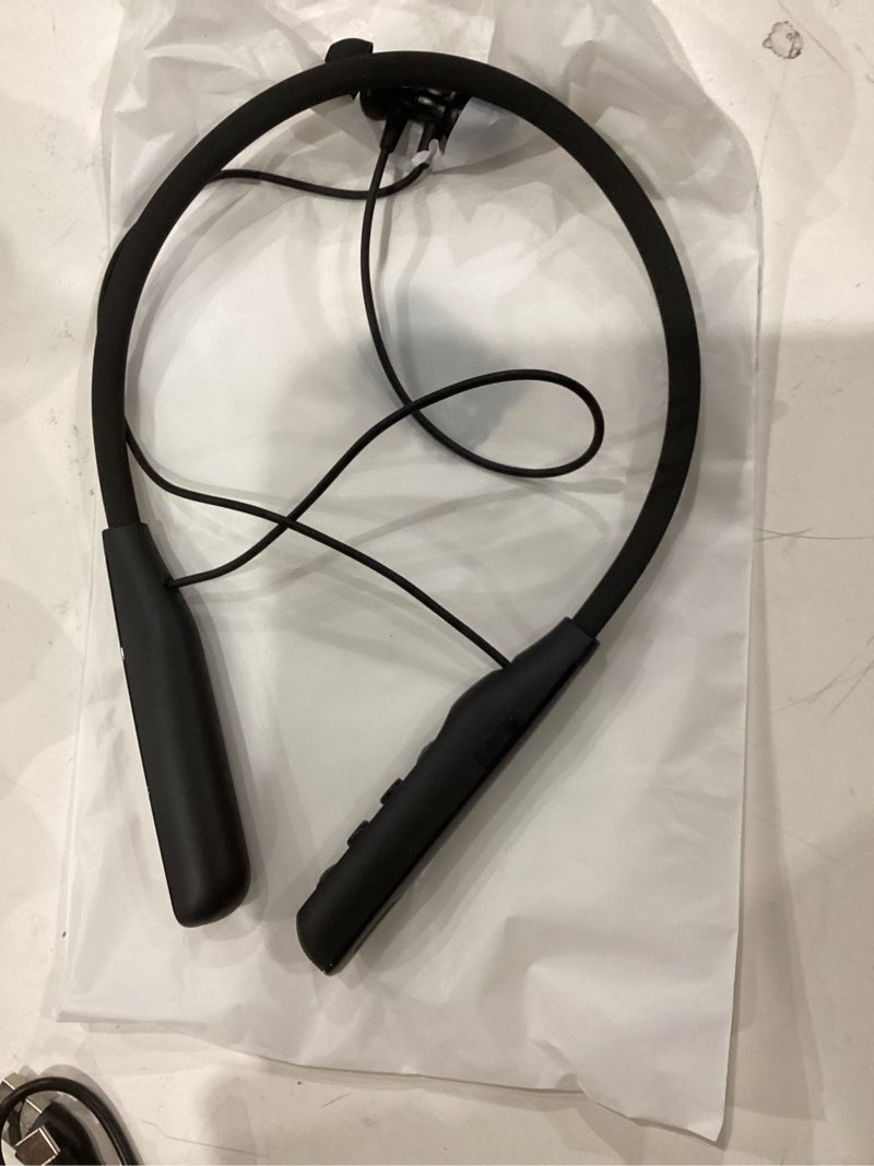 Condition photo showing Good Condition for Neckband Bluetooth Headphones, 6.0 Bluetooth 100 Hours Playtime?IPX7 Sports Waterproof Earbuds with Microphone Noise Cancelling with HiFi Speakers Multiple Switchable Sound Modes Cable