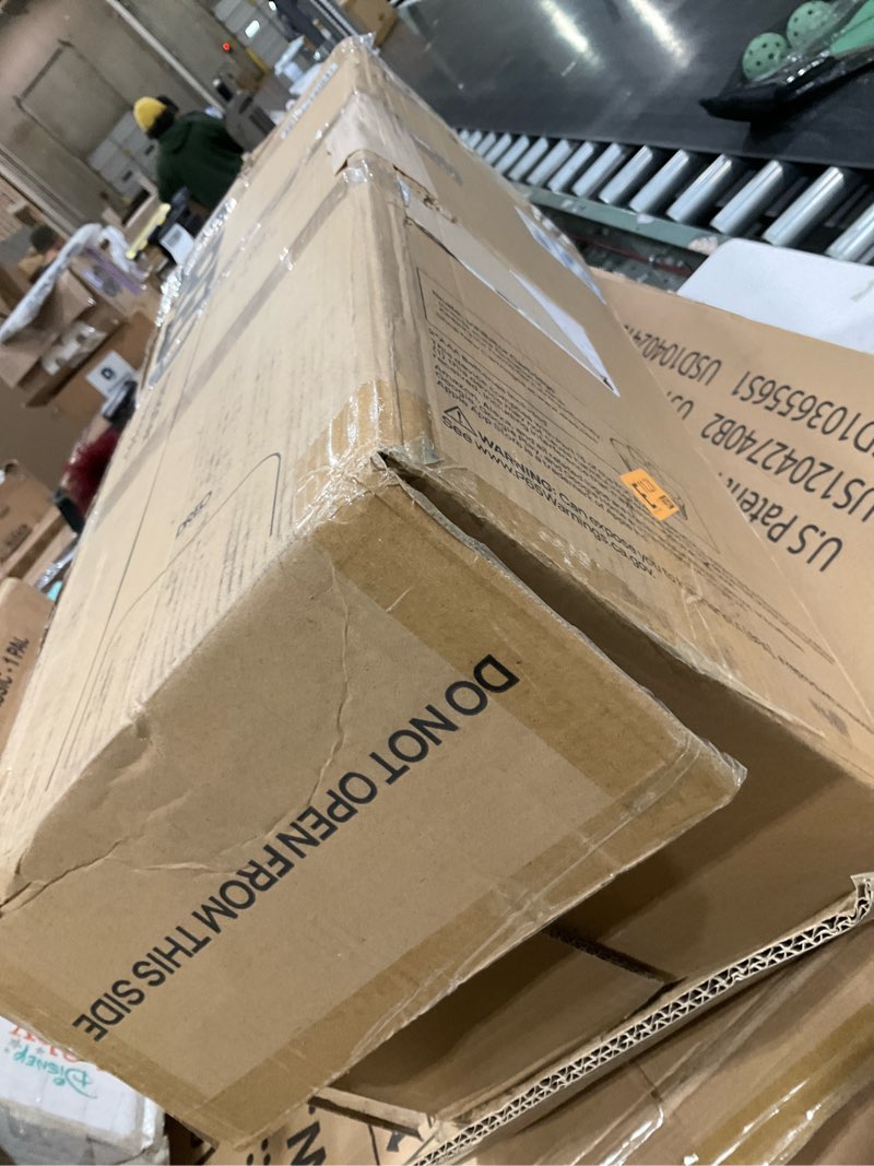 Condition photo showing As Is for Dreo 16L Smart Humidifier Large Room 1000 ft², 130H Cool Mist Air Humidifiers for Bedroom Plants Baby, Top Fill, Remote/Touch/Voice & APP Control, Self-Cleaning Tank, 30dB, RGB Light, HM755S Grey