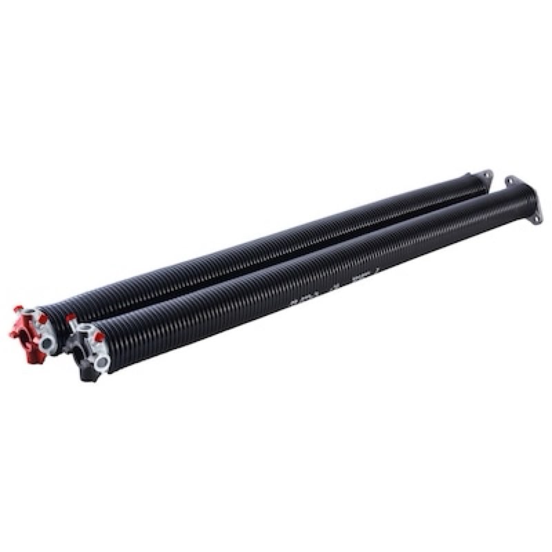 vevor garage door torsion springs pair of 0.250 x 2 x 35 in 16000 cycles electrophoresis black