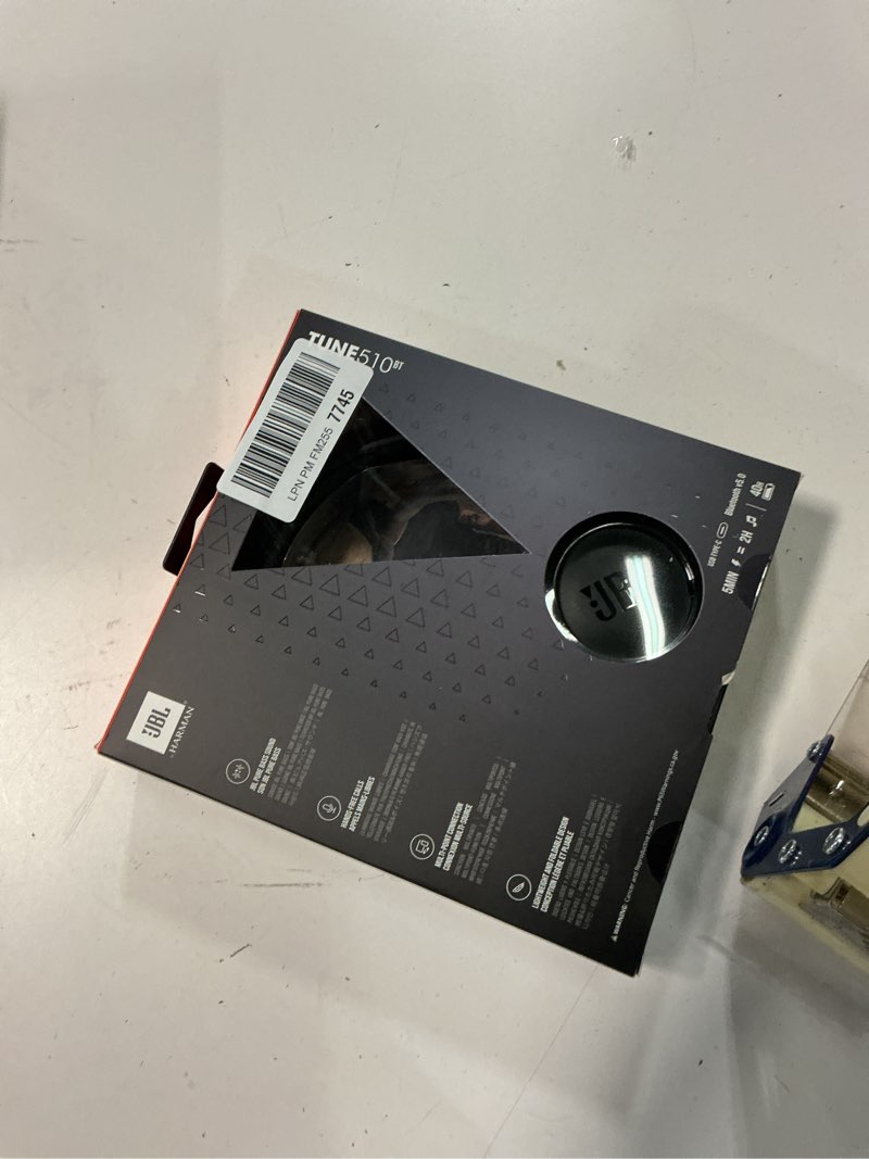 Condition photo showing New/Like New for JBL Tune 510BT: Wireless On-Ear Headphones with Purebass Sound - Black Black On-Ear Headphones