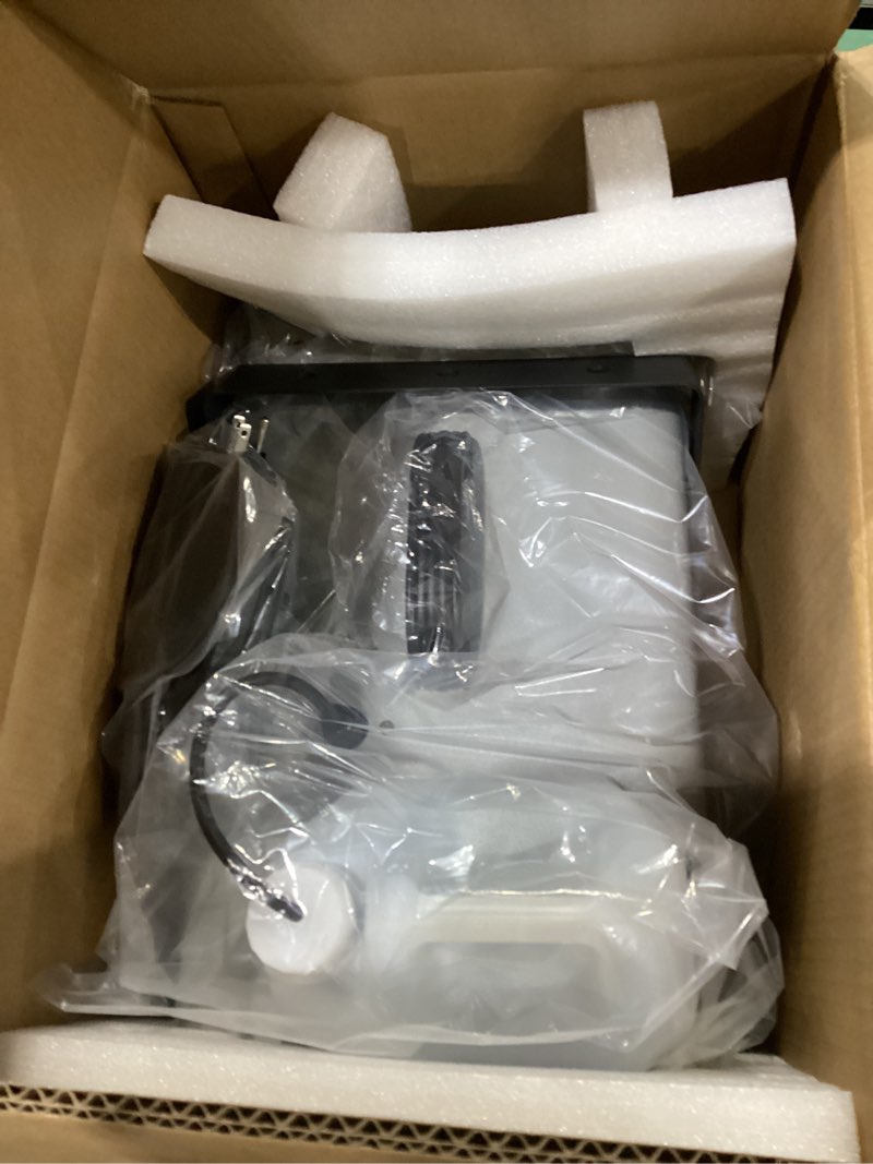 Condition photo showing New/Like New for TCFUNDY Snow Machine 1500W Snow Making Machine Snowflake Maker for Christmas Wedding Kids Party Stage Effect with Wired Remote Control