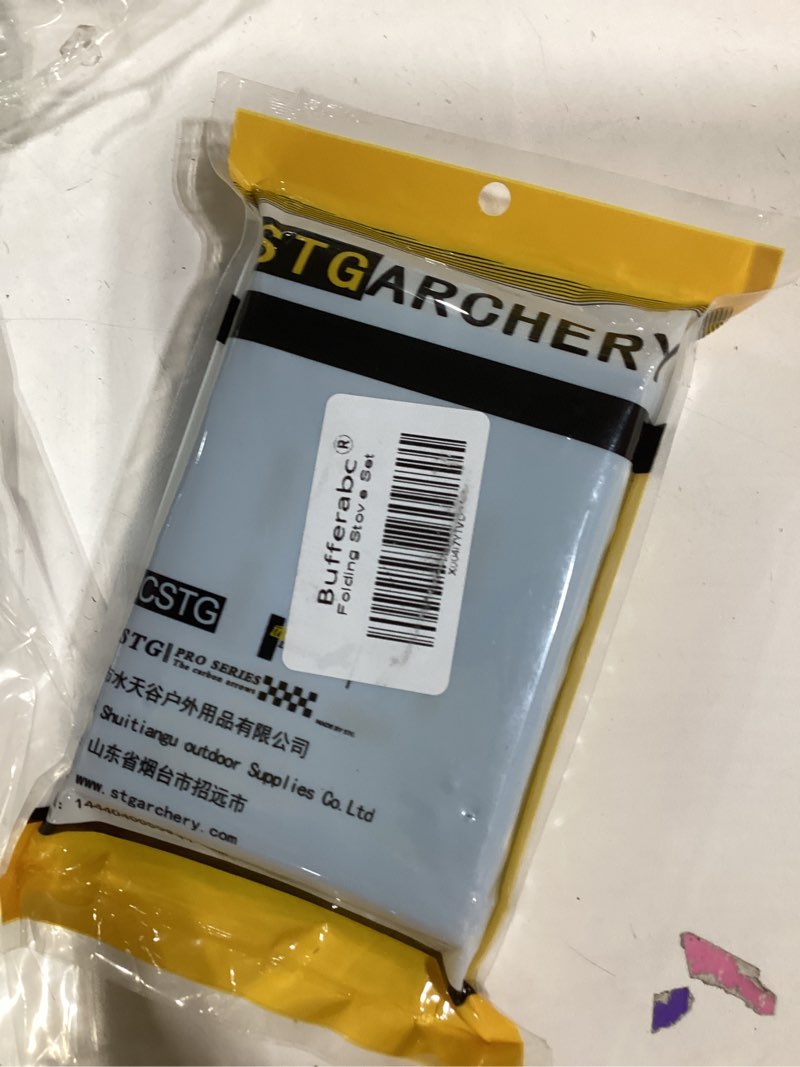 Condition photo showing New/Like New for Similar product not like stock photo Coghlan’s Portable Folding Camp Stove – Compact, Lightweight Steel Cooking Stove for Camping, Backpacking, Hiking, or Emergency Use – Uses Canned Heat or Fuel Tablets, Black