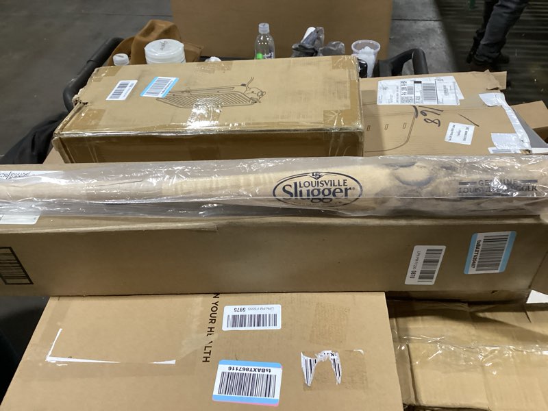 Condition photo showing New/Like New for Genuine Mix Unfinished Natural Clear Baseball Bat