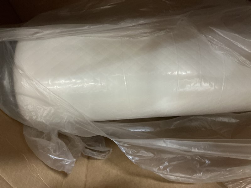 Condition photo showing Good Condition for triple fold sponge mattress, 3 inch portable floor bed, collapsible and washable cover, ideal for travel, camping & yoga tw"
