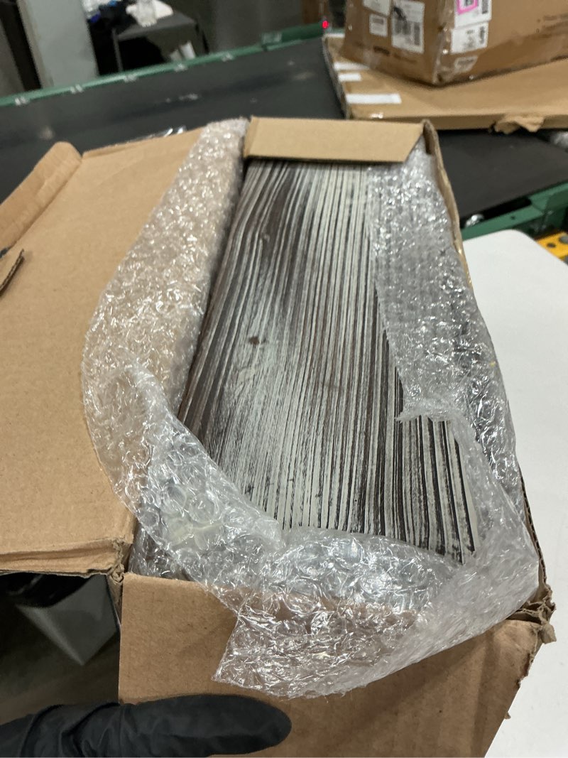 Condition photo showing Good Condition for J JACKCUBE DESIGN Rustic Cube Storage Wood Shadow Box Display case 5 Compartments Wall Mount or Freestanding Box Shelves for Bathroom, Kitchen, Bedroom, Living Room -MK510A