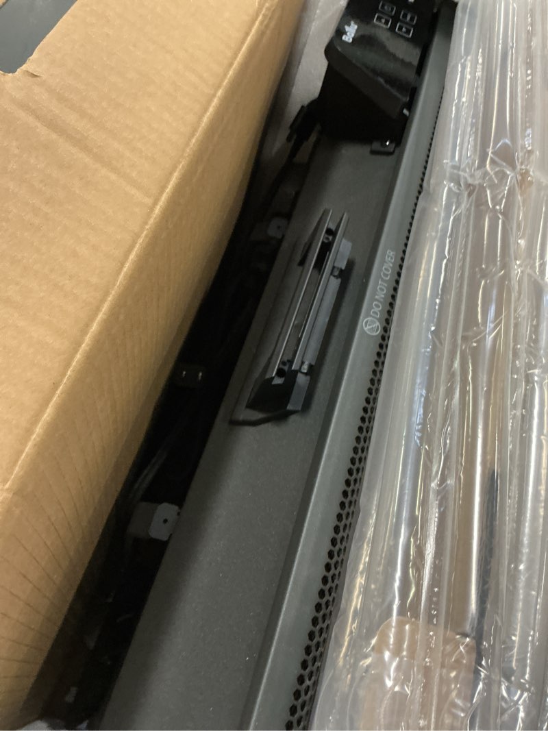 Condition photo showing As Is for Ballu Convection Panel Heater,1500W Space Heater for Large Room Indoor use with Programmable Thermostat,WiFi App Control,Smart Quiet,Works with Alexa,Black