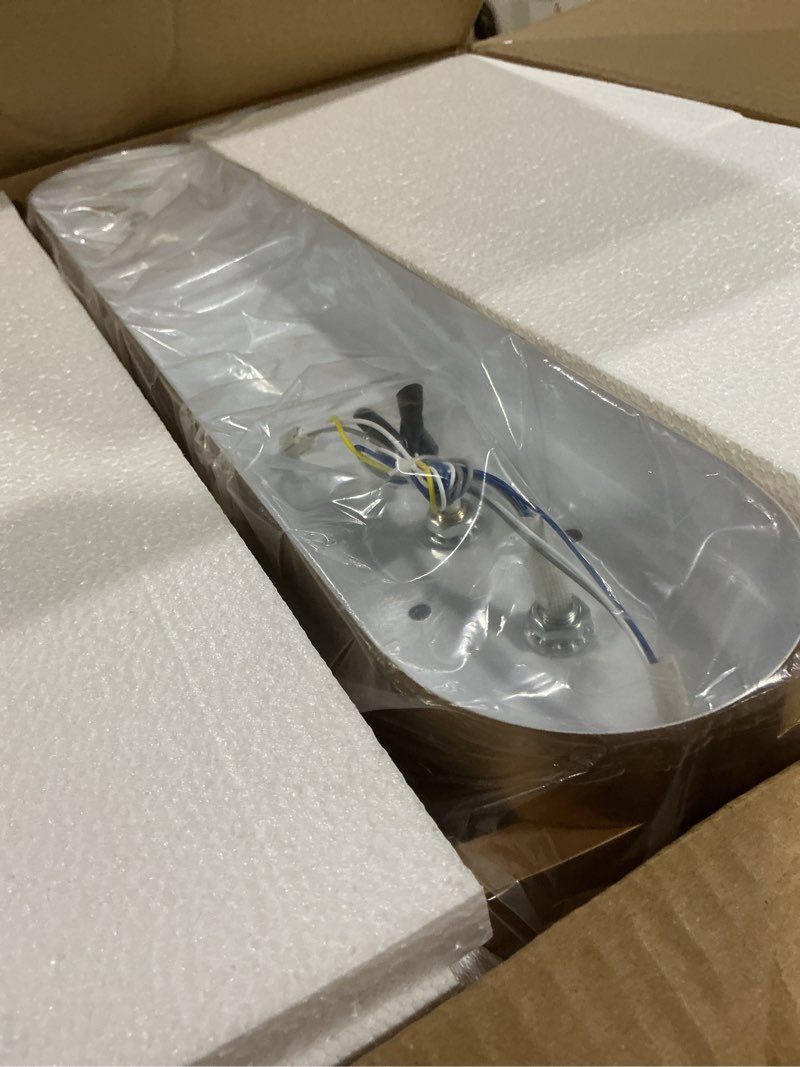 Condition photo showing Good Condition for 42" Retractable Ceiling Fan with Lights and Remote,Modern Silent DC Motor Ceiling Fan Dimmable 3 Color 6 Speed Ceiling Fans for Bedroom Living Room?Gold? 005-Gold