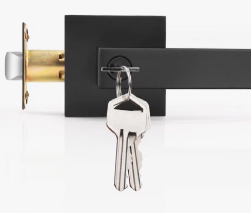 Keyed Alike Entry Door Locksols Square Door Lovers Sets Of 1