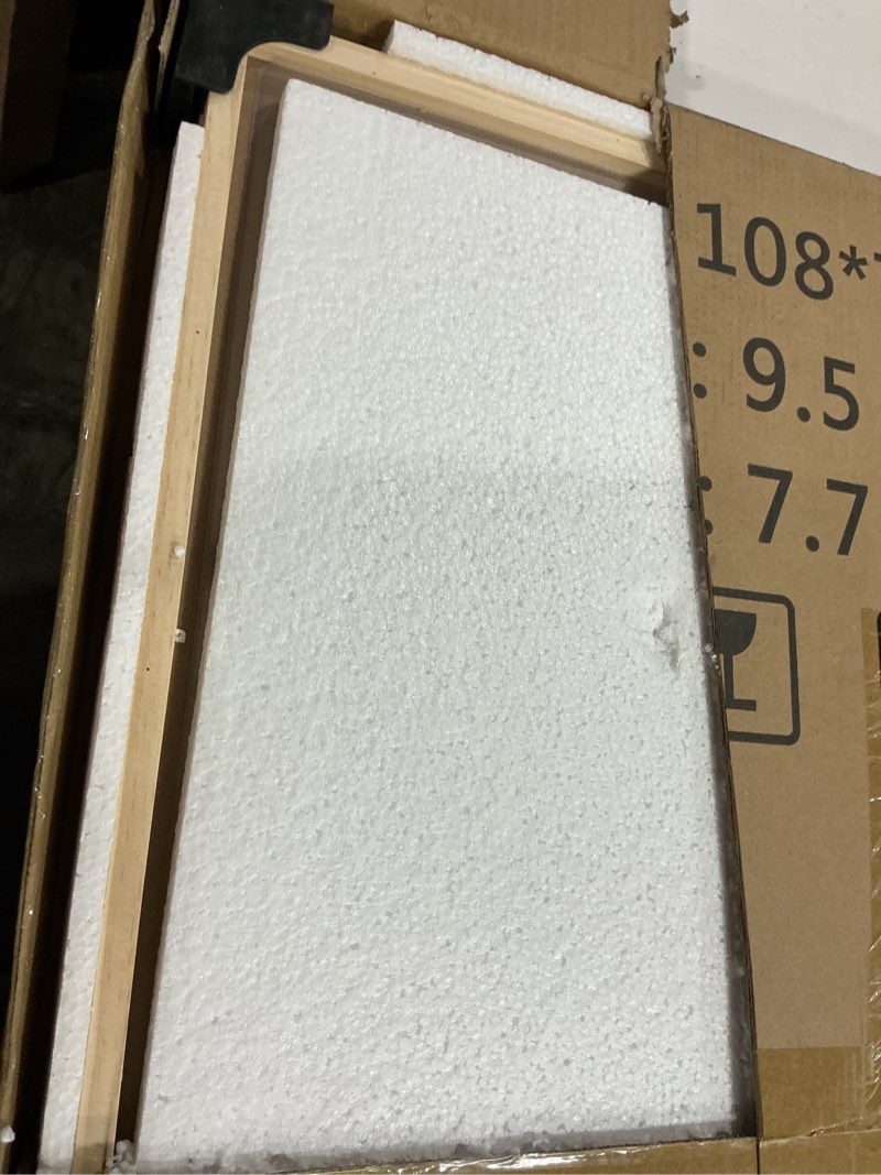 Condition photo showing New/Like New for all4jig 2000 piece rotating puzzle board with 4 drawers and cover, 28.5"x40.1"portable wooden jigsaw puzzle table for adults portable, lazy susan spinning boards birthday gift for mom