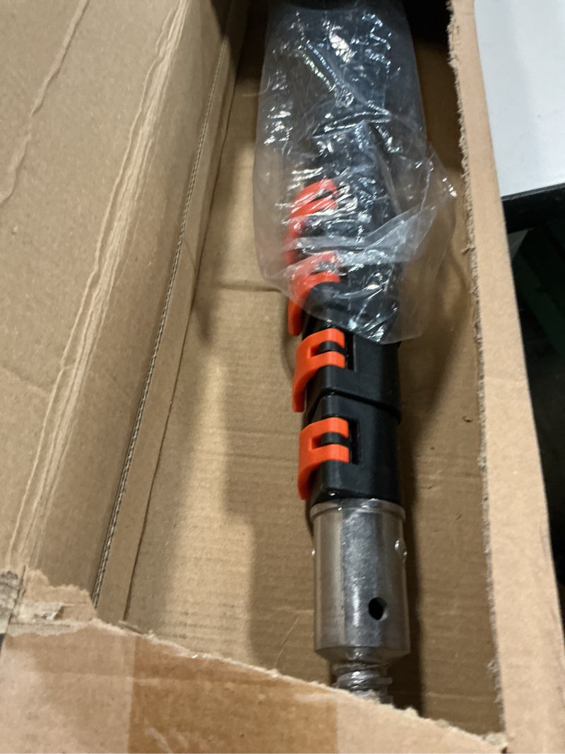 Condition photo showing Good Condition for buyplus 26ft reach pole saws for tree trimming, pole saw with 5-20ft telescoping extension pole, pruning saw with 24" 3x detachable saw, non-slip handle, tree trimmer for garden yard palms shrubs